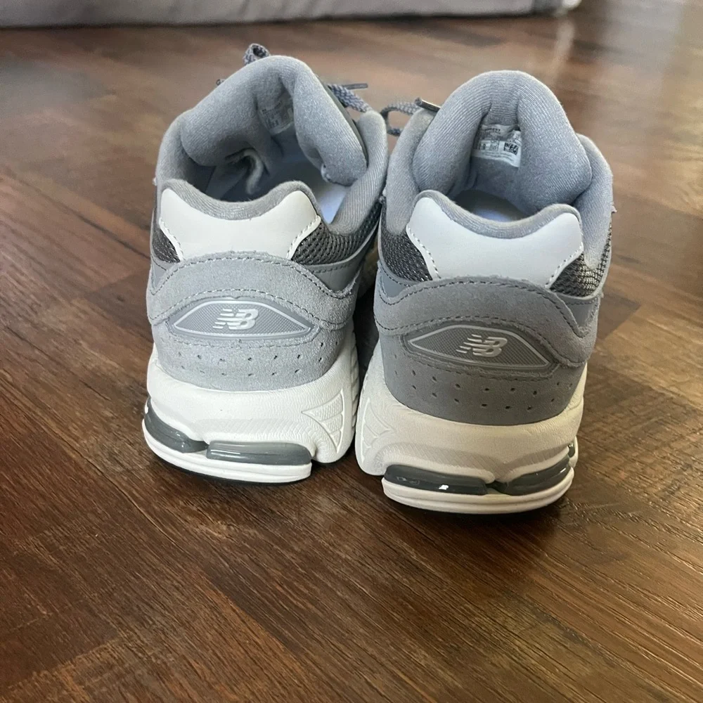 New Balance Kids Sneakers - Gray and White